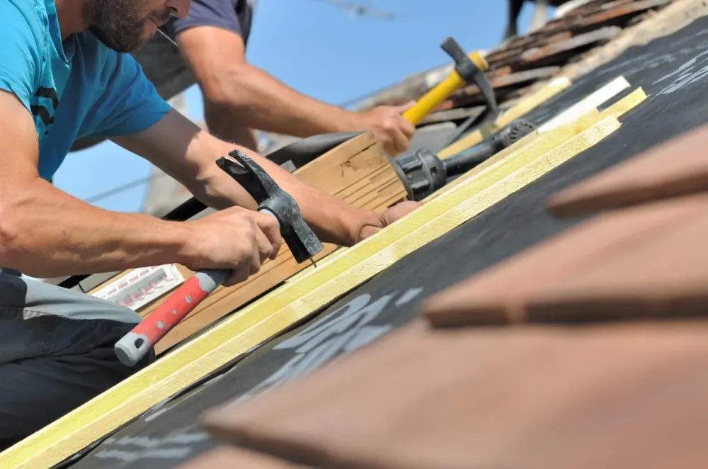 Rénovation toiture près de Molsheim